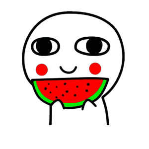 吃瓜吃撑了动图,动图展示“吃瓜吃撑”瞬间