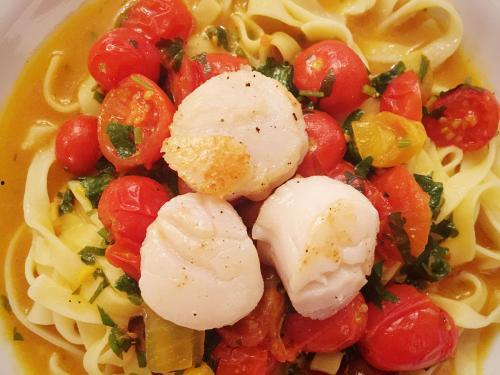 茭瓜扇贝鸡蛋能一块吃吗,营养互补的佳肴组合