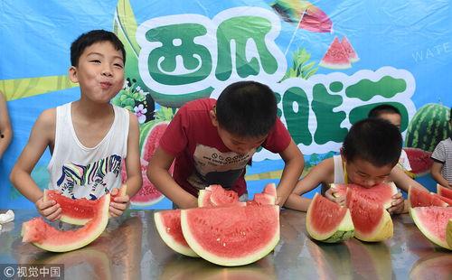 夏天就当吃瓜群众,当个悠闲吃瓜群众