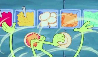 海绵宝宝吃瓜鱼,一场奇幻海洋冒险之旅