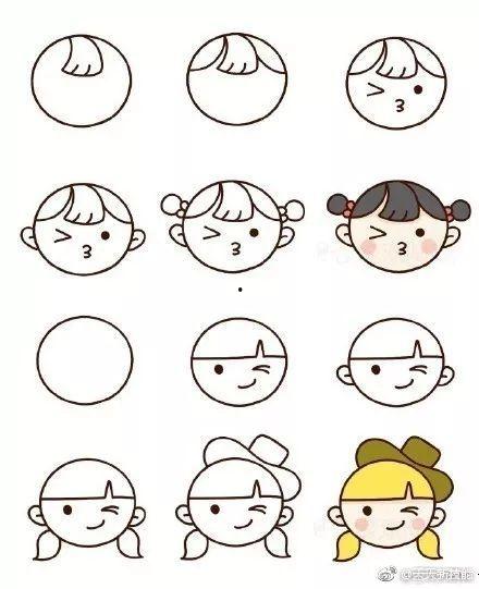 吃瓜的小人简笔画,一幅简笔画背后的故事