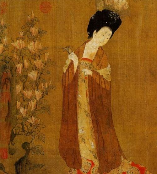 头像唐朝吃瓜仕女,古风中的闲适生活