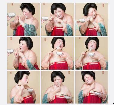 头像唐朝吃瓜仕女,古风中的闲适生活