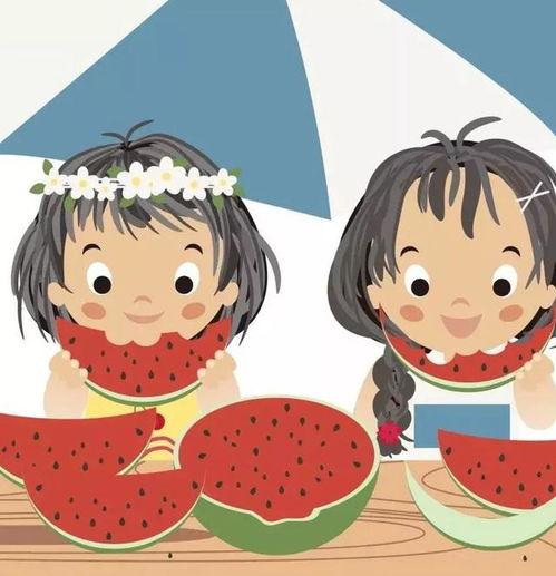 吃瓜卡通头像情侣动漫,吃瓜情侣动漫头像的甜蜜邂逅